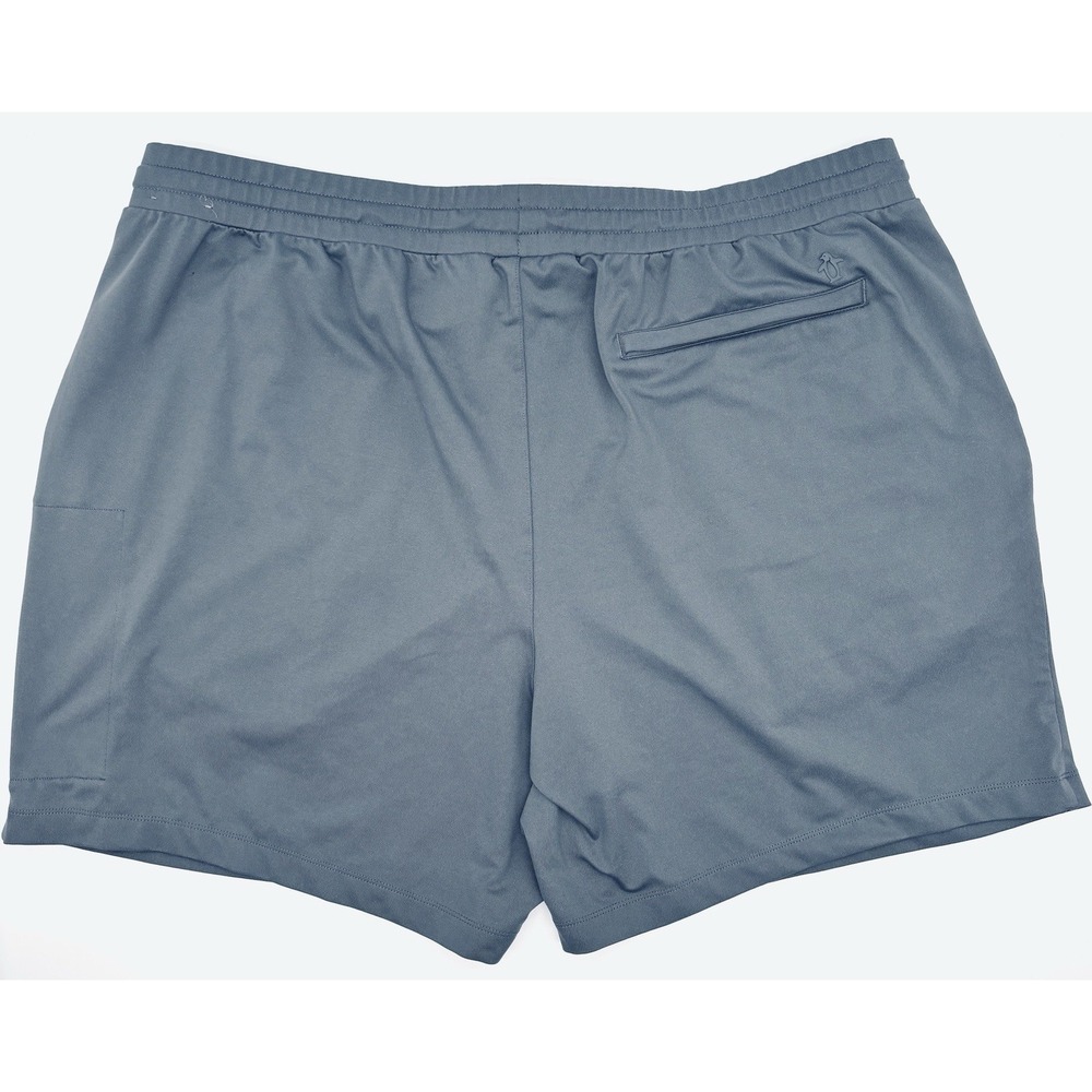Original Penguin Sport Mens Gray Athletic Shorts XXL Drawstring 7in Inseam